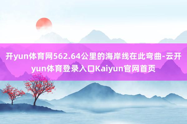 开yun体育网562.64公里的海岸线在此弯曲-云开yun体育登录入口Kaiyun官网首页